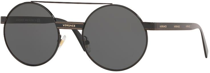 

Солнцезащитные очки женские VERSACE 0VE2210 / 52 100987, черный, 0VE2210 / 52 100987