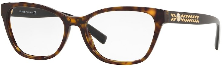 

Оправа для очков женская VERSACE 0VE3265 / 52 108, коричневый/золотой, 0VE3265 / 52 108