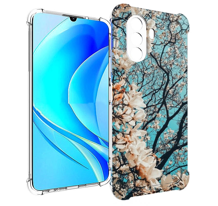 

Чехол MyPads дерево-с-цветочками для Huawei Nova Y70 / Nova Y70 Plus (MGA-LX9N), Прозрачный, Tocco