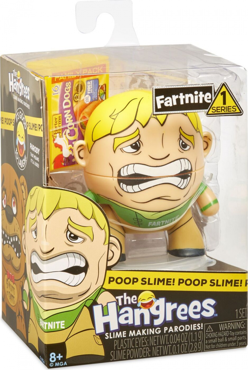 Фигурка Hangrees Poop Slime - Fartnite, 1 серия MGA Entertainment