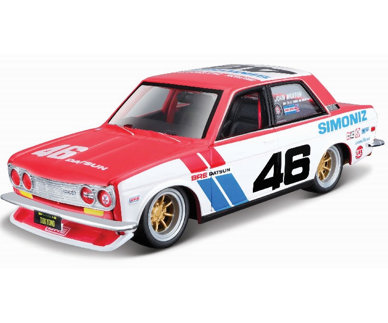 Машинка Maisto коллекционная металл. 1:24 Design Tokyo Mod-BRE Datsun 510-New 32532