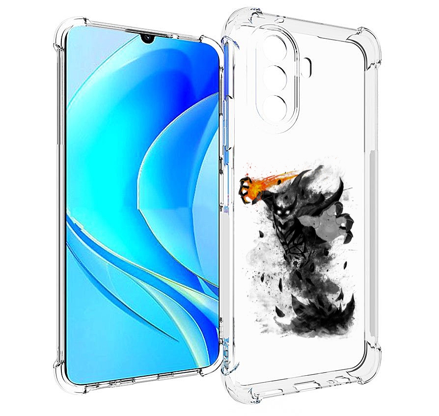 

Чехол MyPads nevermore черно белый для Huawei Nova Y70 / Nova Y70 Plus (MGA-LX9N), Прозрачный, Tocco