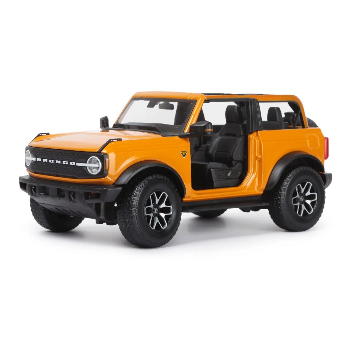 

Машинка Maisto металл. коллекционная 1:18 SP B -2021 Ford Bronco Badlands no door 31457, Желтый