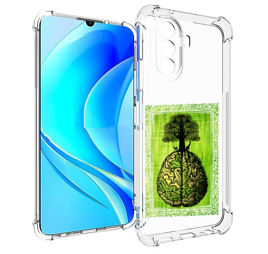 

Чехол MyPads абстракция здоровый мозг для Huawei Nova Y70 / Nova Y70 Plus (MGA-LX9N), Прозрачный, Tocco