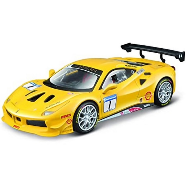 Машинка металлическая коллекционная Bburago 1:43 Ferrari Racing -488 Challenge 18-36306