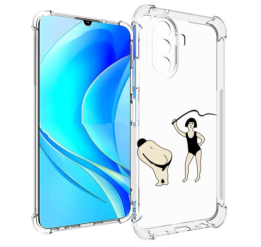 

Чехол MyPads женщина-наказывает для Huawei Nova Y70 / Nova Y70 Plus (MGA-LX9N), Прозрачный, Tocco