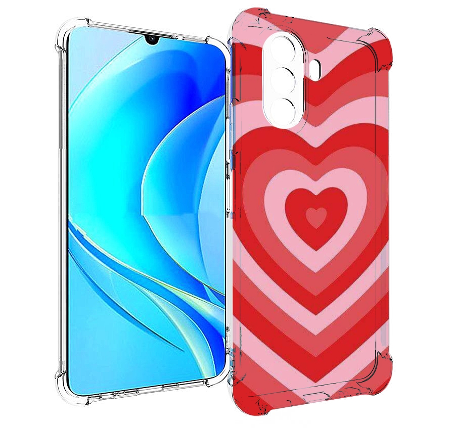 

Чехол MyPads завораживающее сердце женский для Huawei Nova Y70 / Nova Y70 Plus, Прозрачный, Tocco