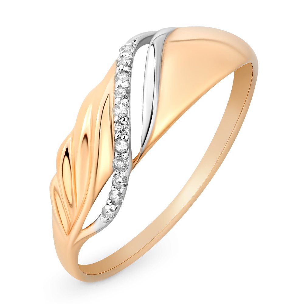 

Кольцо из красного золота с бриллиантом р.  585Gold 101009888, 101009888