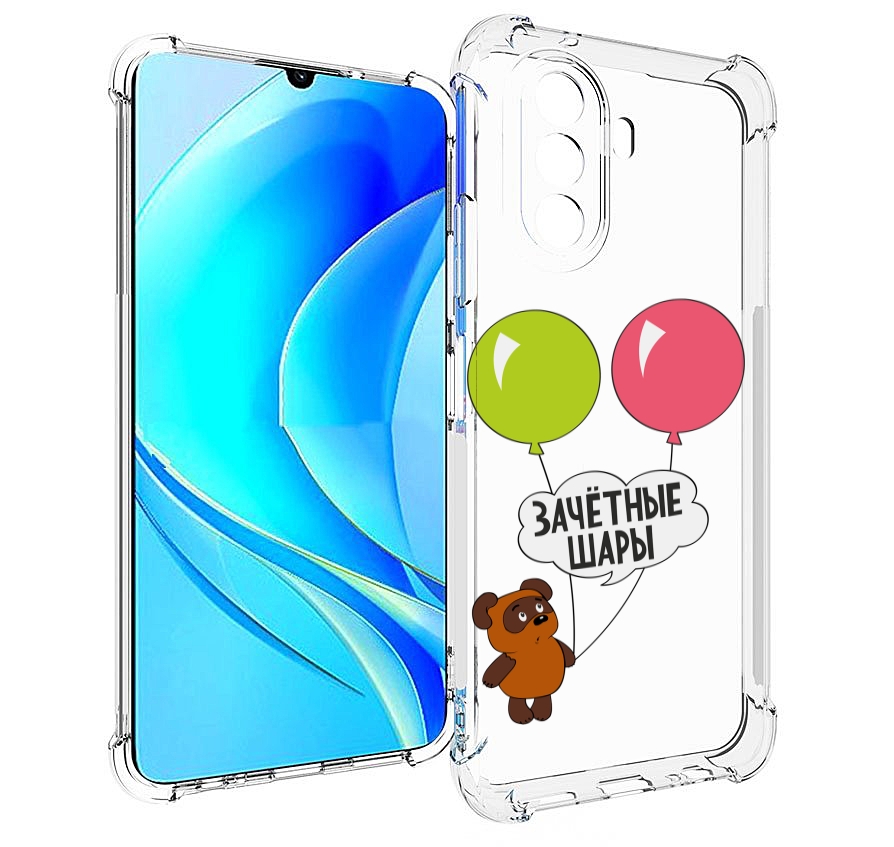 

Чехол MyPads зачетные-шары для Huawei Nova Y70 / Nova Y70 Plus (MGA-LX9N), Прозрачный, Tocco