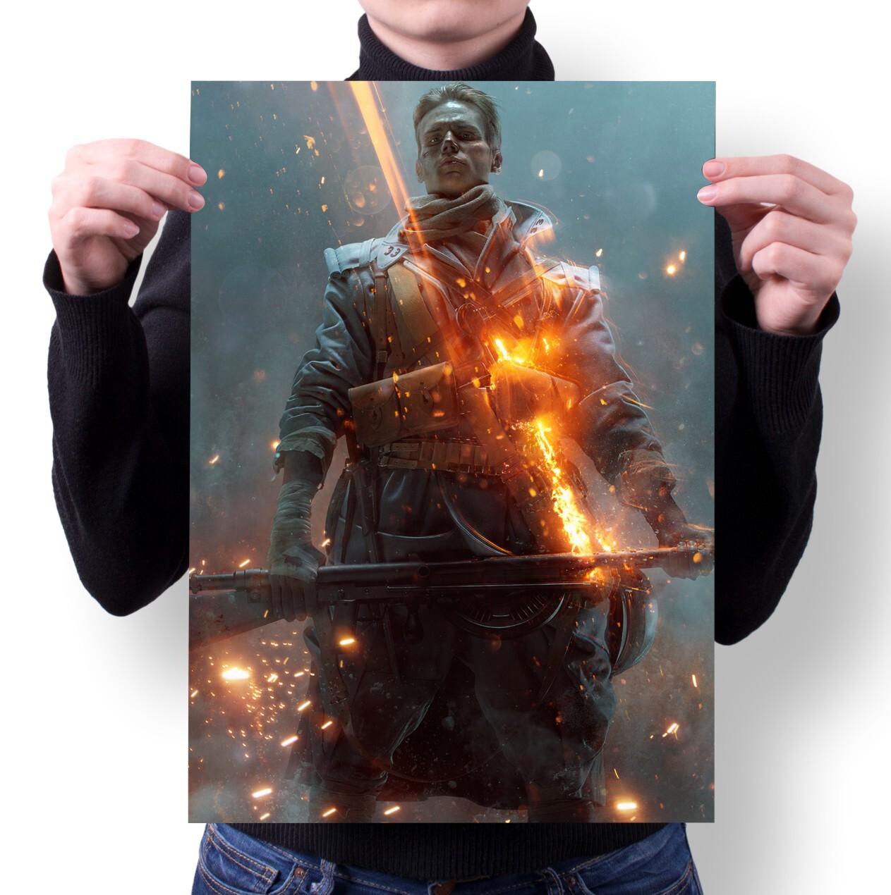 

Плакат MIGOM А4 Принт Battlefield Бателфилд - 3, А4 Принт "Battlefield, Бателфилд" - 3