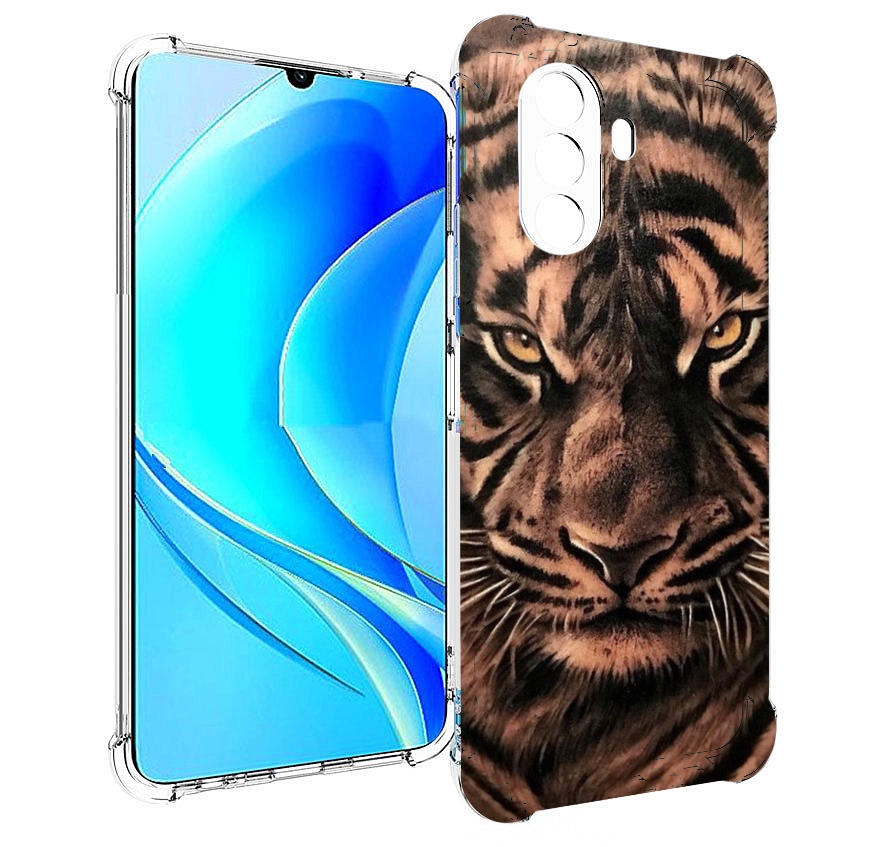 

Чехол MyPads злой-большой-тигр для Huawei Nova Y70 / Nova Y70 Plus (MGA-LX9N), Прозрачный, Tocco