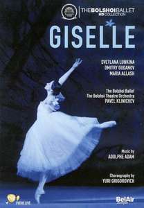 

ADAM Adolphe: Giselle. Lunkina, Gudanov, Allash, u.a., Bolshoi Ballet, Orchester