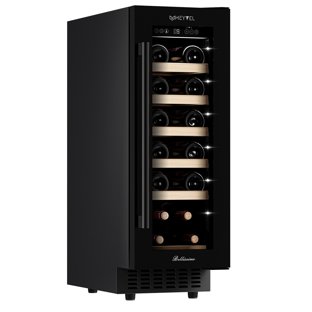 Встраиваемый винный шкаф Meyvel MV19-KBT1 черный