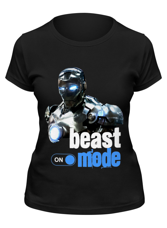 фото Футболка женская printio фитпит.рф - спортивное питание черная xl