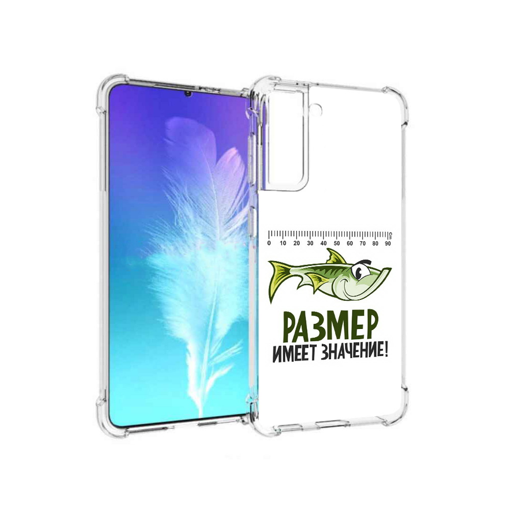 

Чехол MyPads Tocco для Samsung Galaxy S21 размер не имеет значения (PT157088.510.569), Прозрачный, Tocco