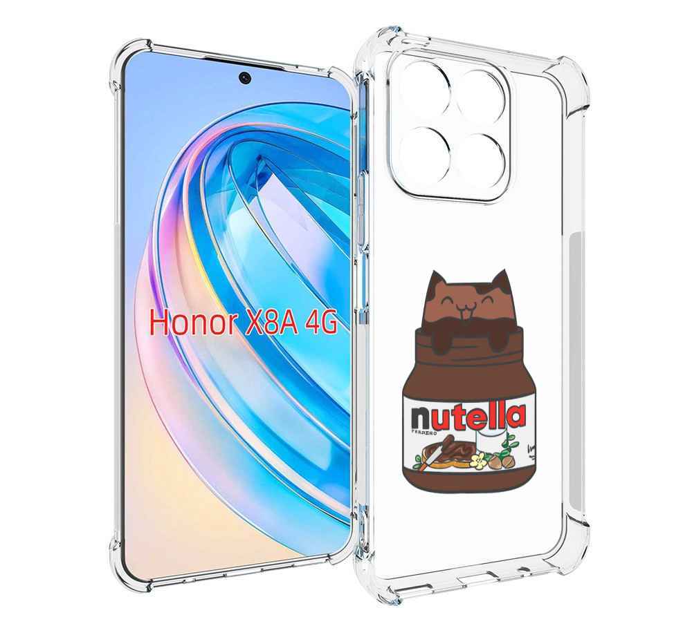 

Чехол MyPads кошечка-в-нутелле для Honor X8a, Tocco