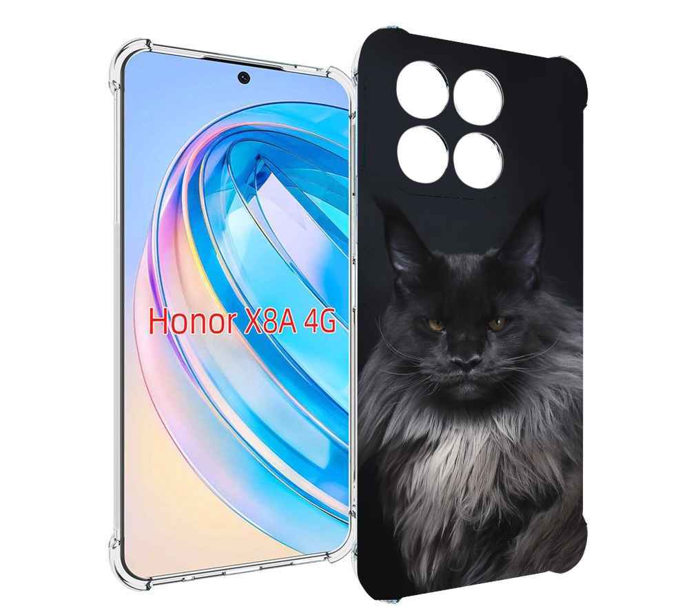 

Чехол MyPads кошка мейн кун 2 для Honor X8a, Tocco