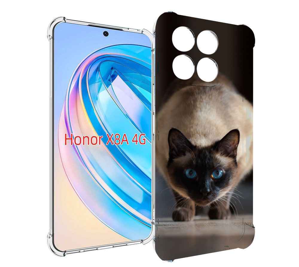 

Чехол MyPads кошка сиамская для Honor X8a, Tocco