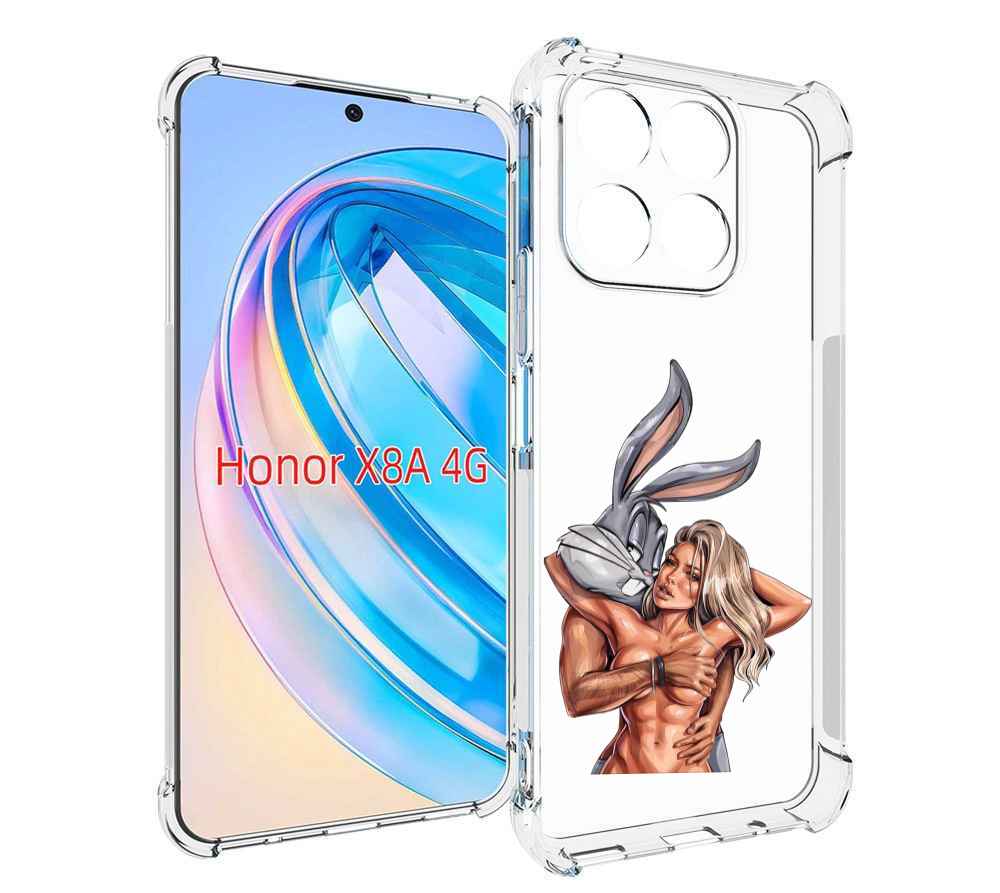 

Чехол MyPads красивая-девушка-с-бак-банни женский для Honor X8a, Tocco
