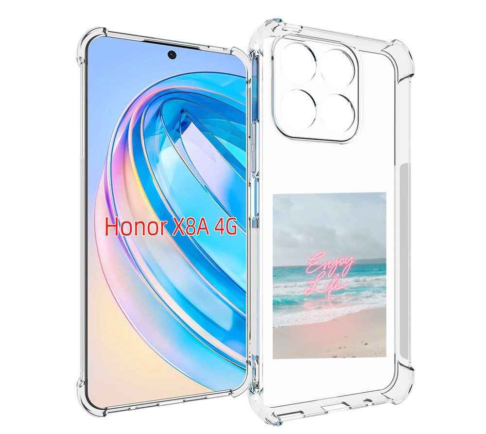 

Чехол MyPads красивый пляж для Honor X8a, Tocco