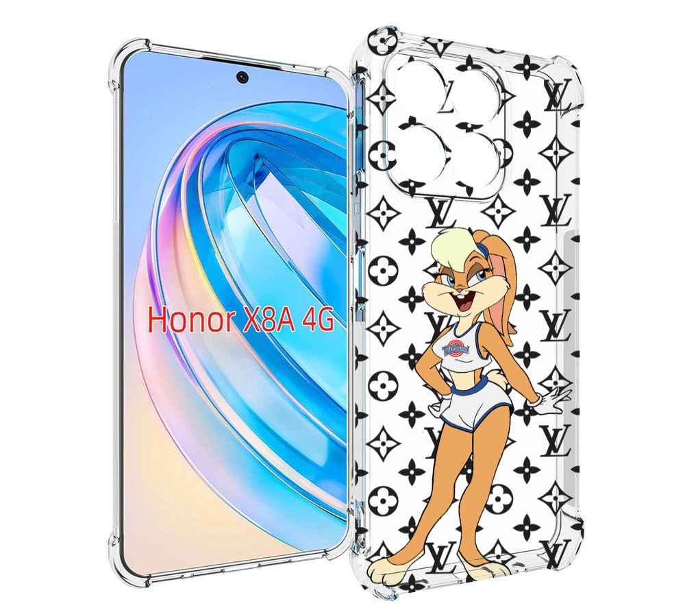 

Чехол MyPads красивый-принт-на-чехол женский для Honor X8a, Tocco