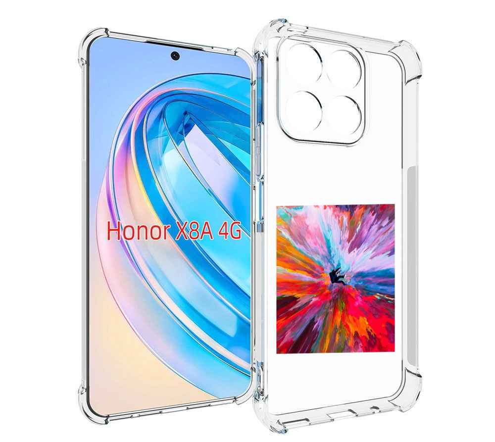 

Чехол MyPads красочный астранавт для Honor X8a, Tocco