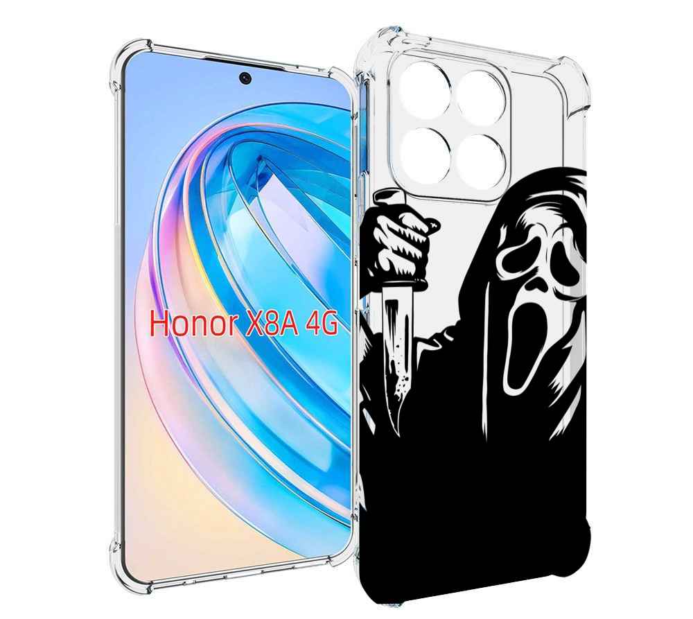 

Чехол MyPads крик-с-ножом для Honor X8a, Tocco