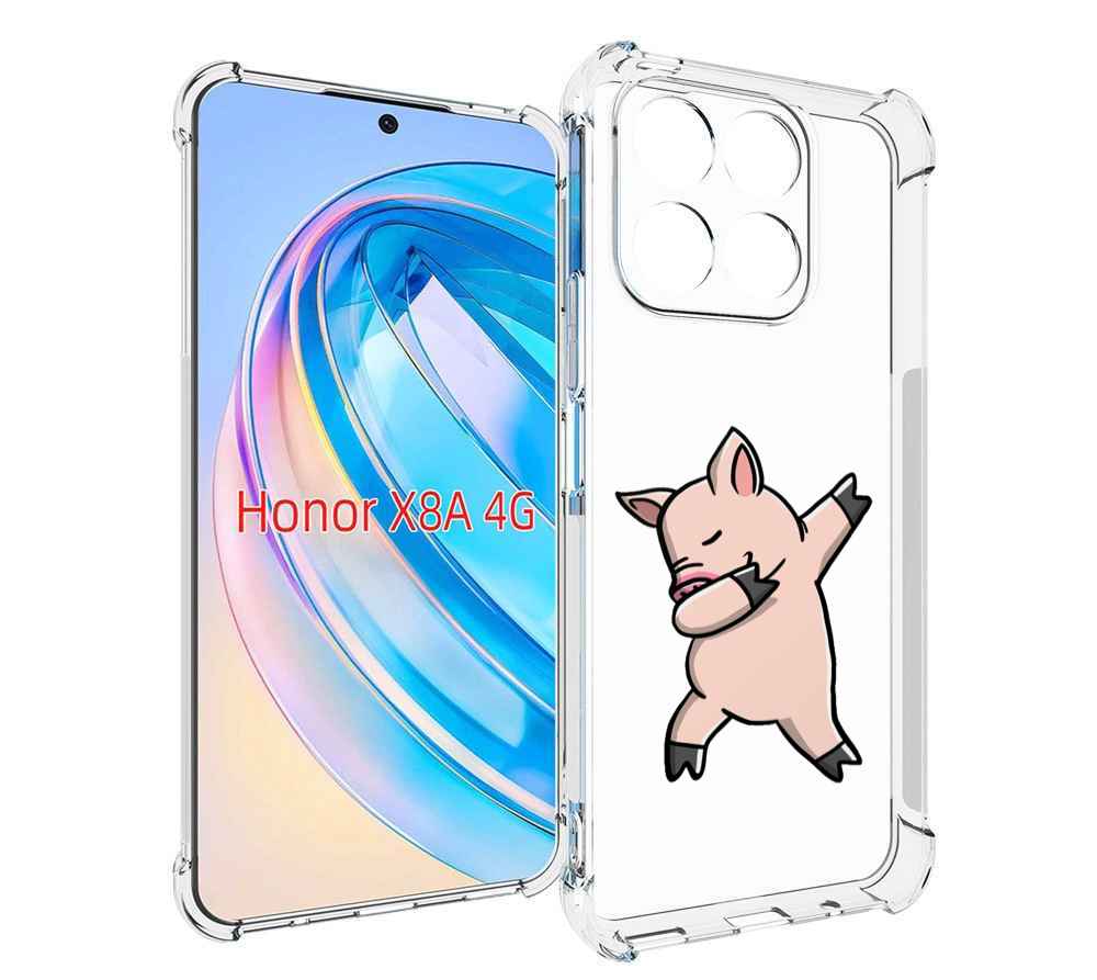 

Чехол MyPads крутой-поросенок для Honor X8a, Tocco