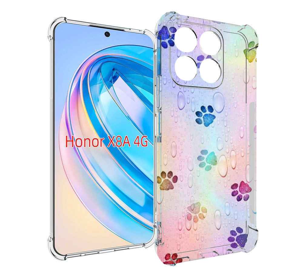

Чехол MyPads лапки для Honor X8a, Tocco