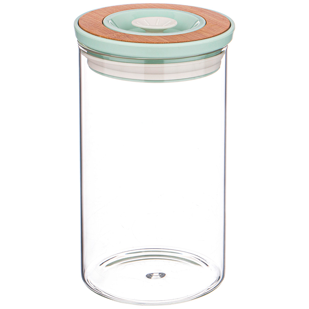 

Набор из 4 штук Банка для продуктов Agness Basic 1400мл 10.5х10.5х19.5см 886-134_4, Прозрачный