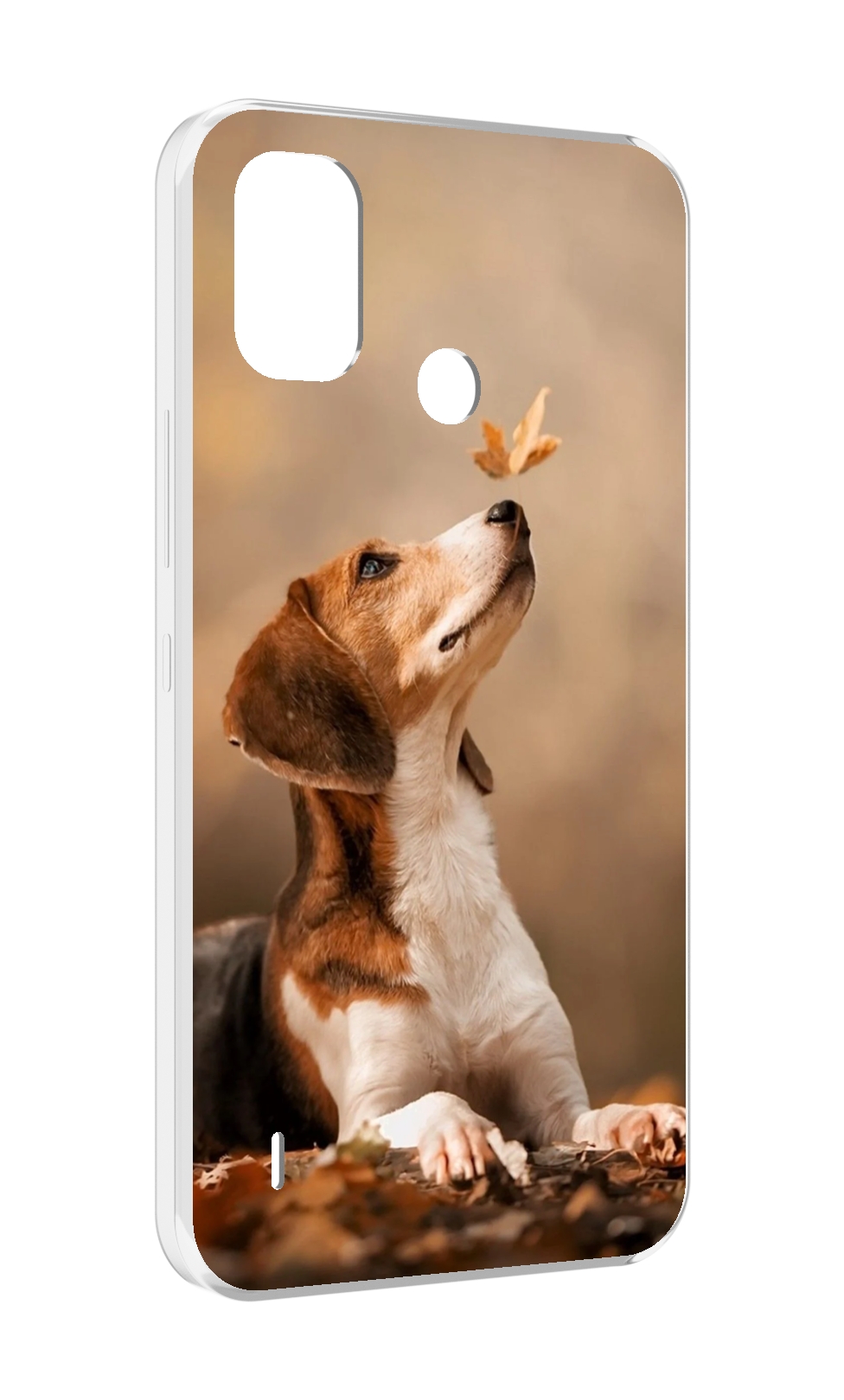 

Чехол MyPads бигль-собака для Itel A48, Прозрачный, Tocco