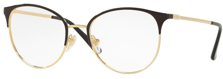 

Оправа для очков женская VOGUE 0VO4108 / 51 280, черный/золотистый, 0VO4108 / 51 280