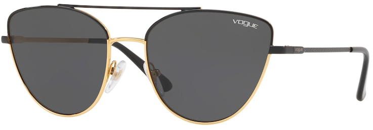

Солнцезащитные очки женские VOGUE 0VO4130S / 56 280/87, черный, 0VO4130S / 56 280/87