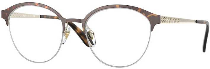 

Оправа для очков женская VOGUE 0VO4176 / 50 5078, коричневый/золотистый, 0VO4176 / 50 5078