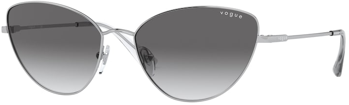 

Солнцезащитные очки женские VOGUE 0VO4179S / 56 323/11, серебристый, 0VO4179S / 56 323/11