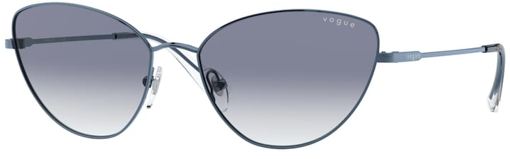 

Солнцезащитные очки женские VOGUE 0VO4179S / 56 512779, голубой, 0VO4179S / 56 512779