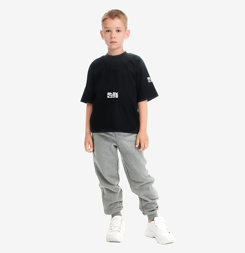 

Футболка детская BASK kids Normal черный размер 92, Normal