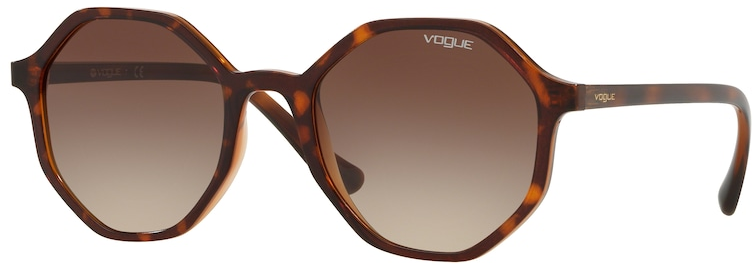 

Солнцезащитные очки женские VOGUE 0VO5222S / 52 238613, коричневый, 0VO5222S / 52 238613