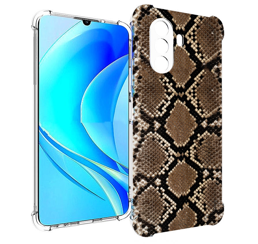 

Чехол MyPads змеиная кожа для Huawei Nova Y70 / Nova Y70 Plus (MGA-LX9N) / Huawei Enjoy 50, Прозрачный, Tocco