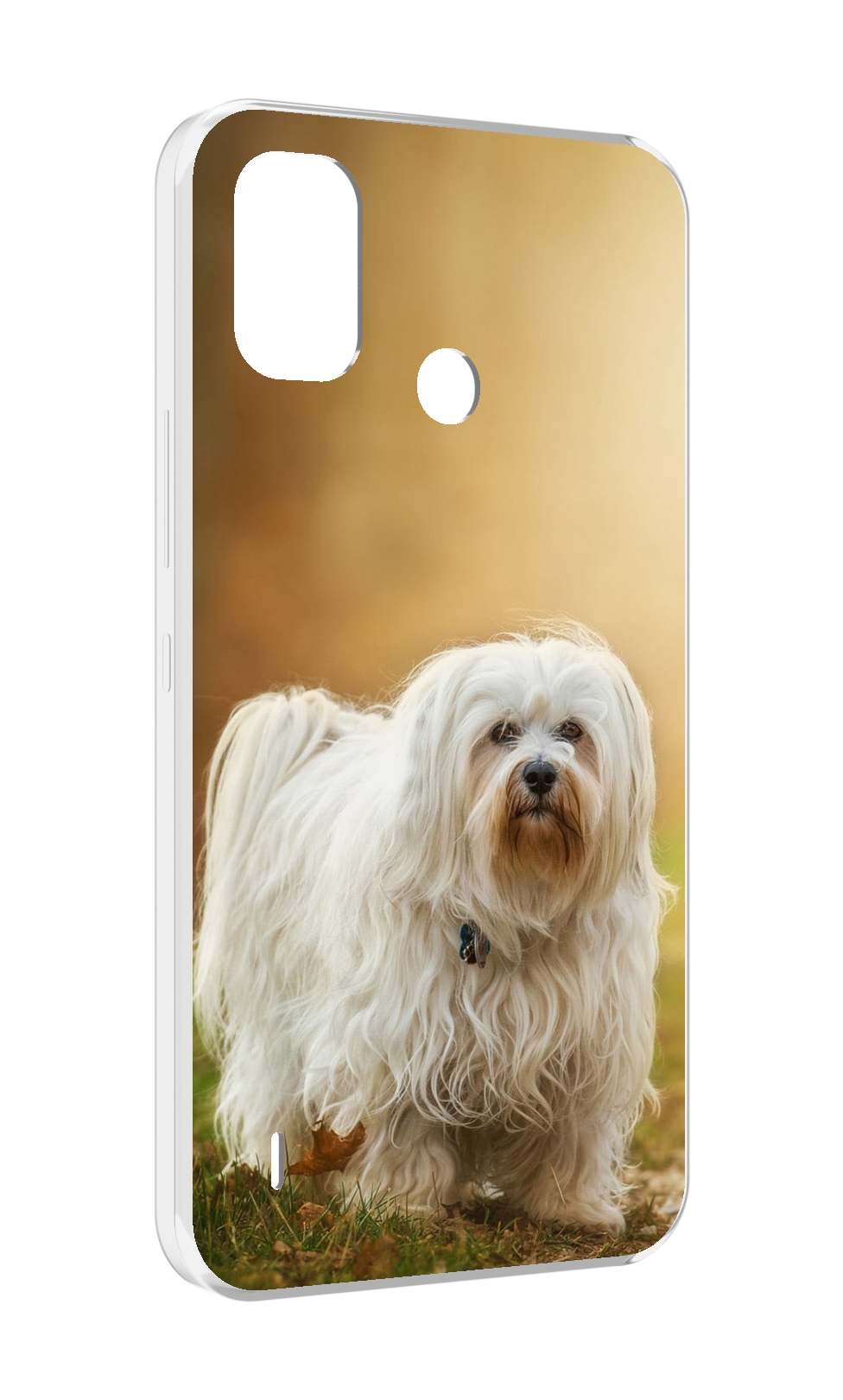 

Чехол MyPads гаванскии бишон для Itel A48, Прозрачный, Tocco