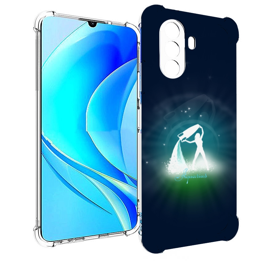 

Чехол MyPads знак зодиака водолеи 1 для Huawei Nova Y70 / Nova Y70 Plus (MGA-LX9N), Прозрачный, Tocco