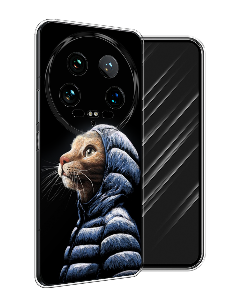 

Чехол Awog на Xiaomi 14 Ultra "Кот в капюшоне", Черный;бежевый;синий, 321850-1