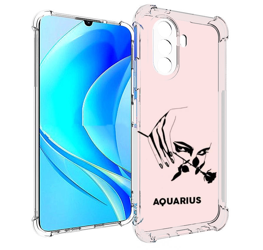 

Чехол MyPads знак зодиака водолеи 3 для Huawei Nova Y70 / Nova Y70 Plus (MGA-LX9N), Прозрачный, Tocco
