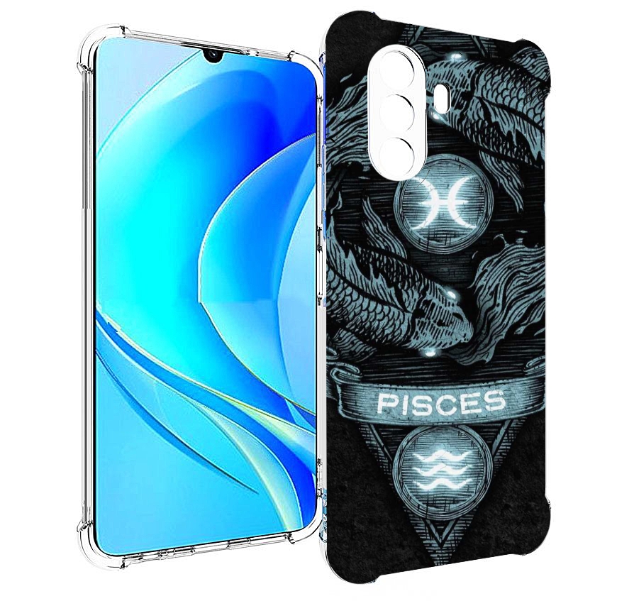 

Чехол MyPads знак зодиака рыбы 4 для Huawei Nova Y70 / Nova Y70 Plus (MGA-LX9N), Прозрачный, Tocco