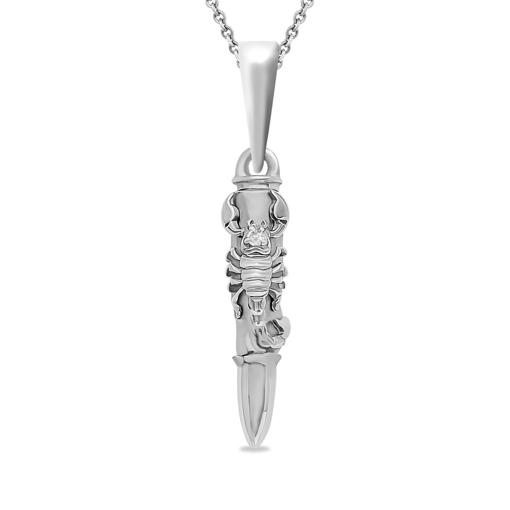 

Кулон из серебра с фианитом 585Gold 903002426, 903002426