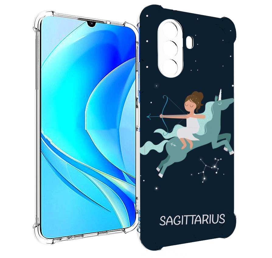

Чехол MyPads знак зодиака стрелец 5 для Huawei Nova Y70 / Nova Y70 Plus (MGA-LX9N), Прозрачный, Tocco