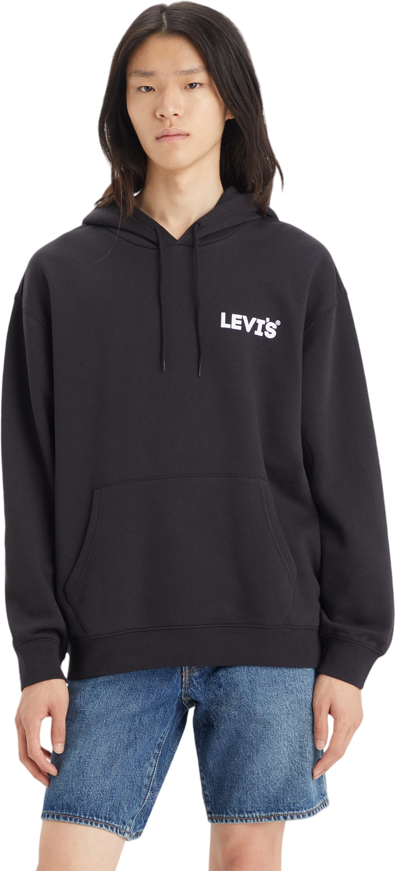 

Худи мужское LEVIS RELAXED GRAPHIC PO BLACKS черное M, Черный, RELAXED GRAPHIC PO BLACKS