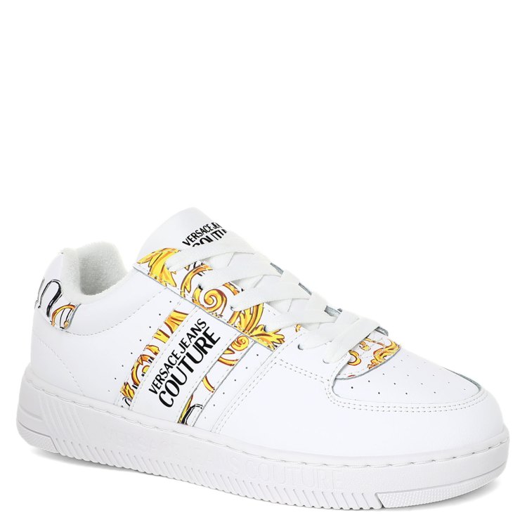 

Кеды женские Versace Jeans Couture 74VA3SJ7 белые 39 EU, 74VA3SJ7