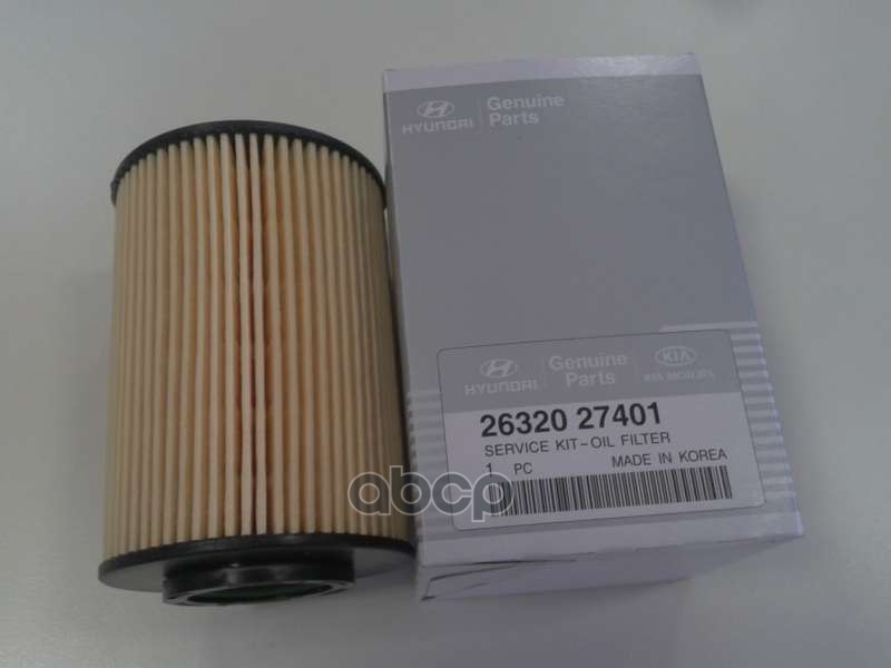 

Фильтр масляный HYUNDAI/KIA 2632027401 /2632027400/ HYUNDAI SantaFe/Tuscon/KIA Cerato /кар