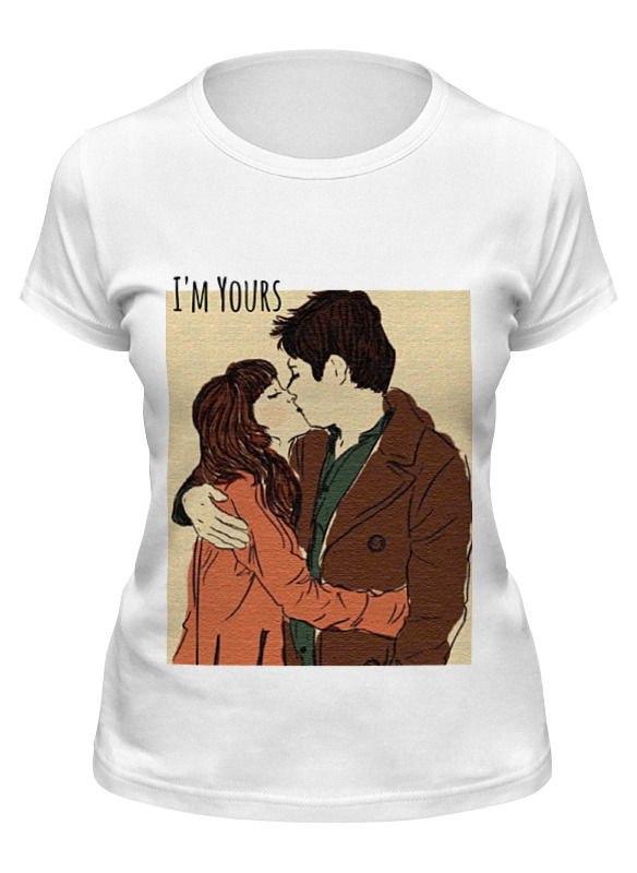 

Футболка женская Printio Love / i'm yours белая XL, Белый, Love / i'm yours
